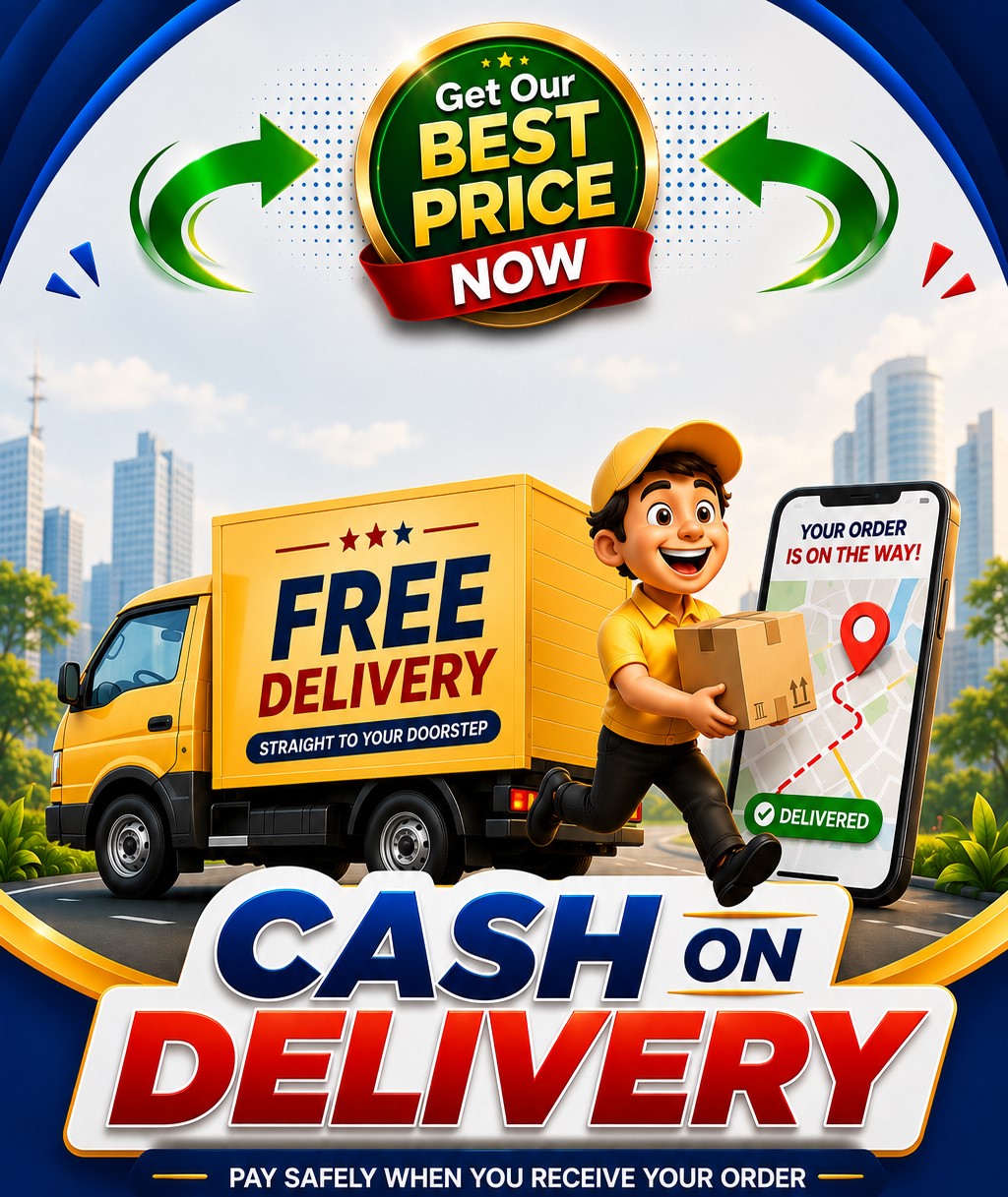 Cash On Delivery - Free Delivery